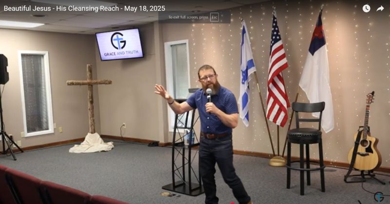 Beautiful Jesus - His Cleansing Reach sermon